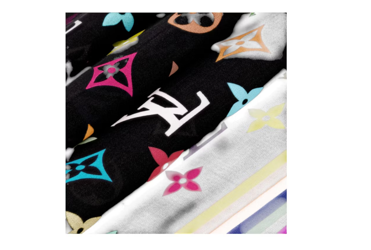 Louis Vuitton x Takashi Murakami Square 55 Noir Multicolore