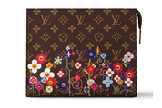 Pochette Louis Vuitton x Takashi Murakami Toiletry en toile monogram multicolore – édition collector