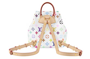 Louis Vuitton x Takashi Murakami Venice Backpack White Multicolored