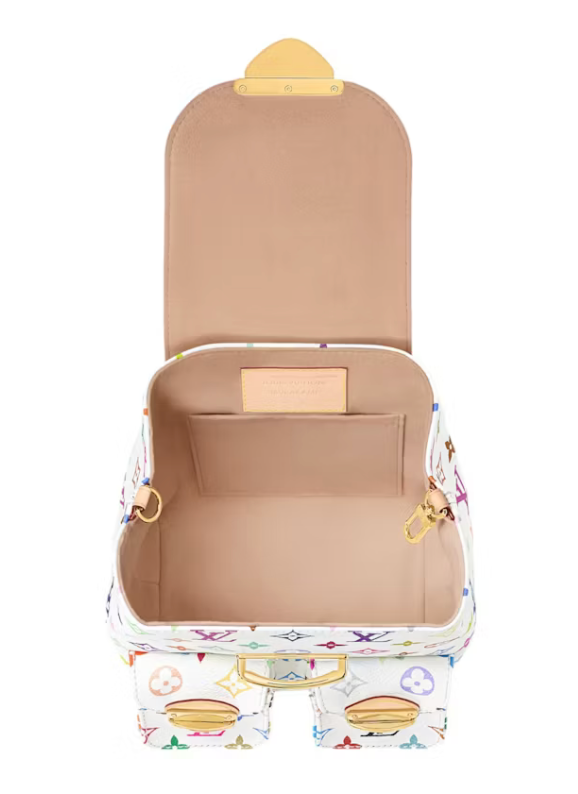 Louis Vuitton x Takashi Murakami Venice Backpack White Multicolored
