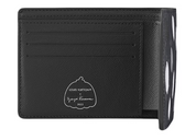 Louis Vuitton x Yayoi Kusama Multiple Wallet noir blanc tache gris