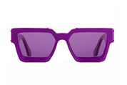 Lunettes de soleil Louis Vuitton 1.1 Millionaires Violet ,verre teinté, vue de face