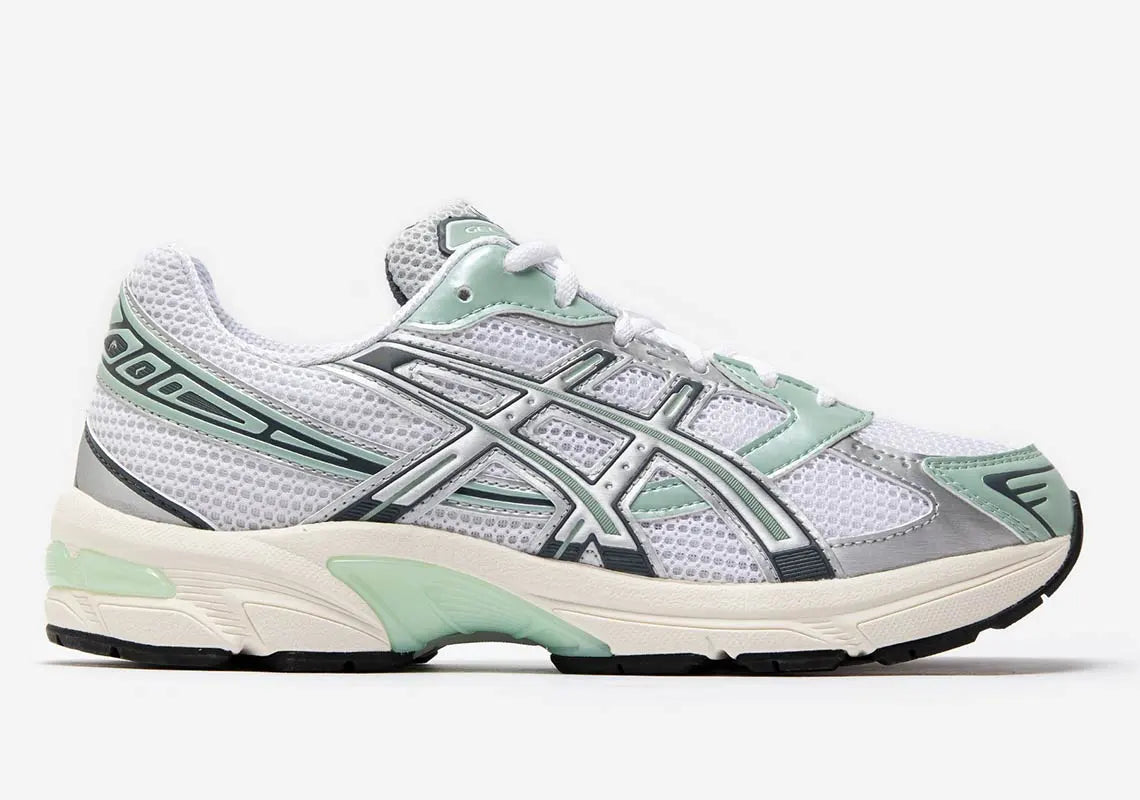 asics gel 1130 naked vert et blanche