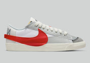 Nike Blazer Low 77 Jumbo White Photon Dust Light Smoke Grey University Red