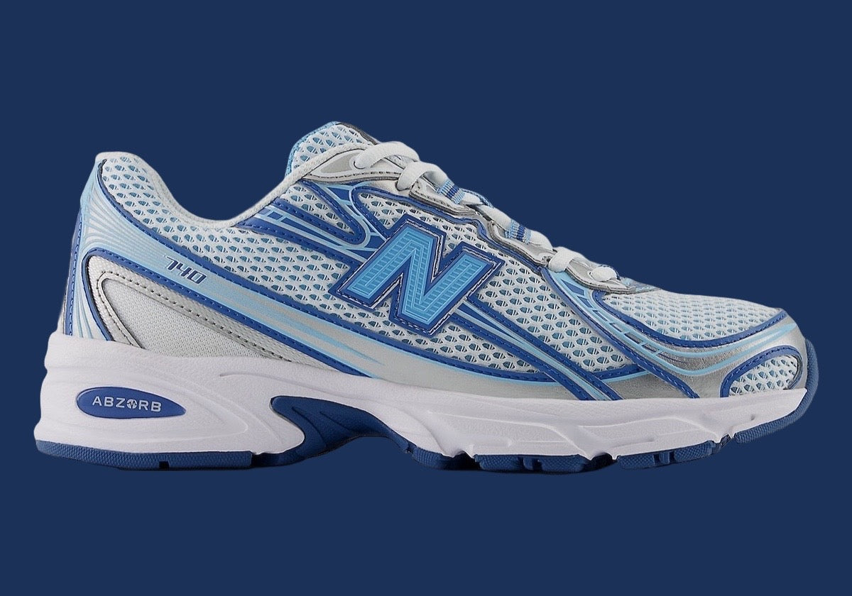 New balance 740 bleu clair