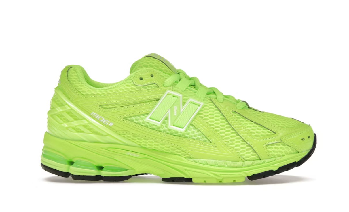 Chaussure de running new balance vert fluo