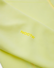 Nike x NOCTA NRG Tech Fleece Full Zip Hoodie Citron Tint/Vivid Sulfur, hoodie jaune en Tech Fleece avec fermeture zippée intégrale et capuche.