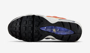 Nike Air Max 95 BHM 2020 multicolore avec panneaux en canvas, ripstop et mesh, shrouds personnalisables et unités Nike Air visibles.
