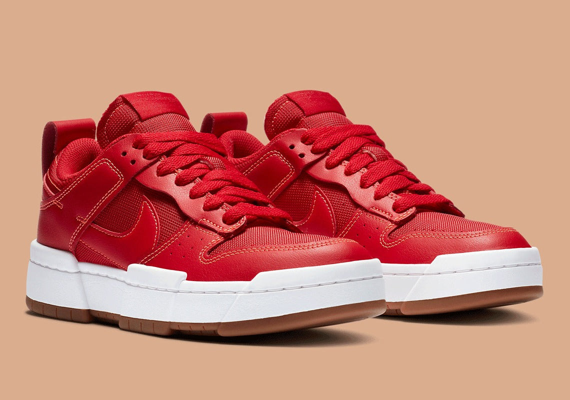 Nike Dunk Low Disrupt Red Gum