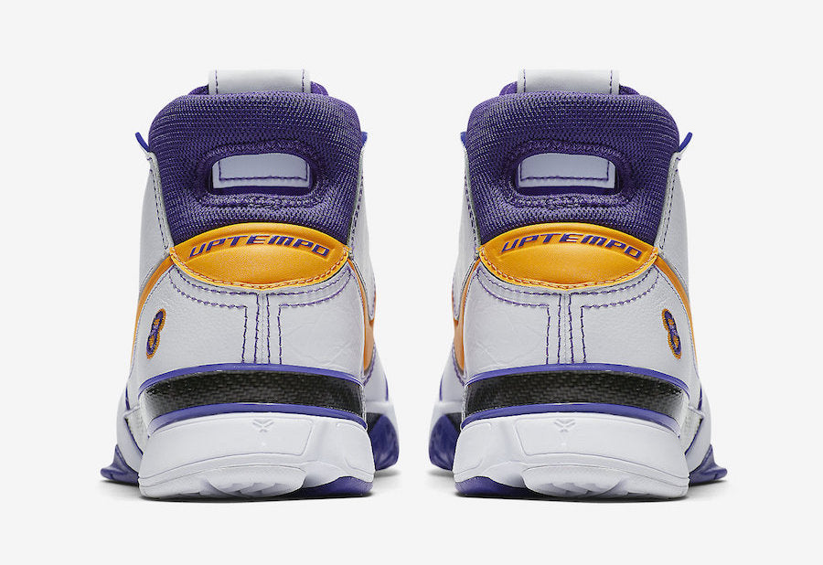 Sneakers Nike Kobe 1 Protro Think 16 Close Out en mesh respirant avec amorti Air Zoom+ premium et design performance.Vue arrière 