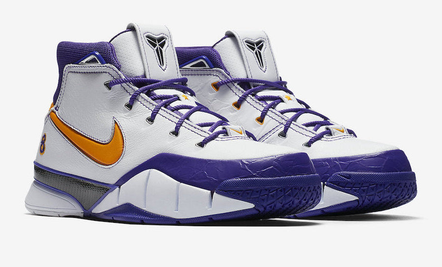 Sneakers Nike Kobe 1 Protro Think 16 Close Out en mesh respirant avec amorti Air Zoom+ premium et design performance.Vue profil