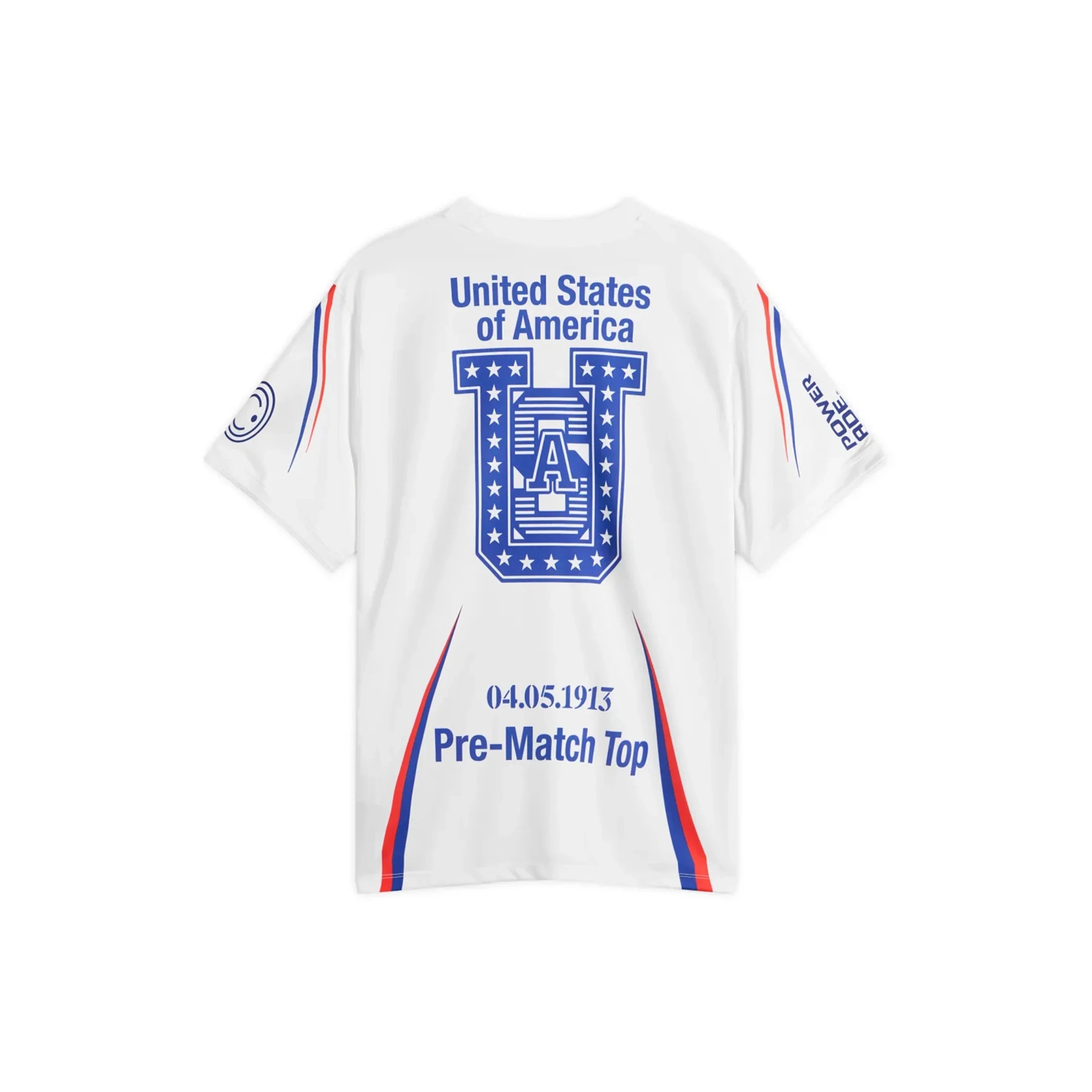 Nike x USMNT x V.A.A. Academy Pro Pre-Match Top en tissu technique léger, technologie Nike Dri-FIT, coupe Academy Pro et design collaboratif inspiré du football américain.