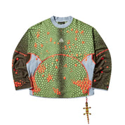 Nike ACG x CPFM L/S Crewneck Multicolor, sweatshirt à manches longues multicolore avec graphismes abstraits et branding Nike ACG x CPFM.