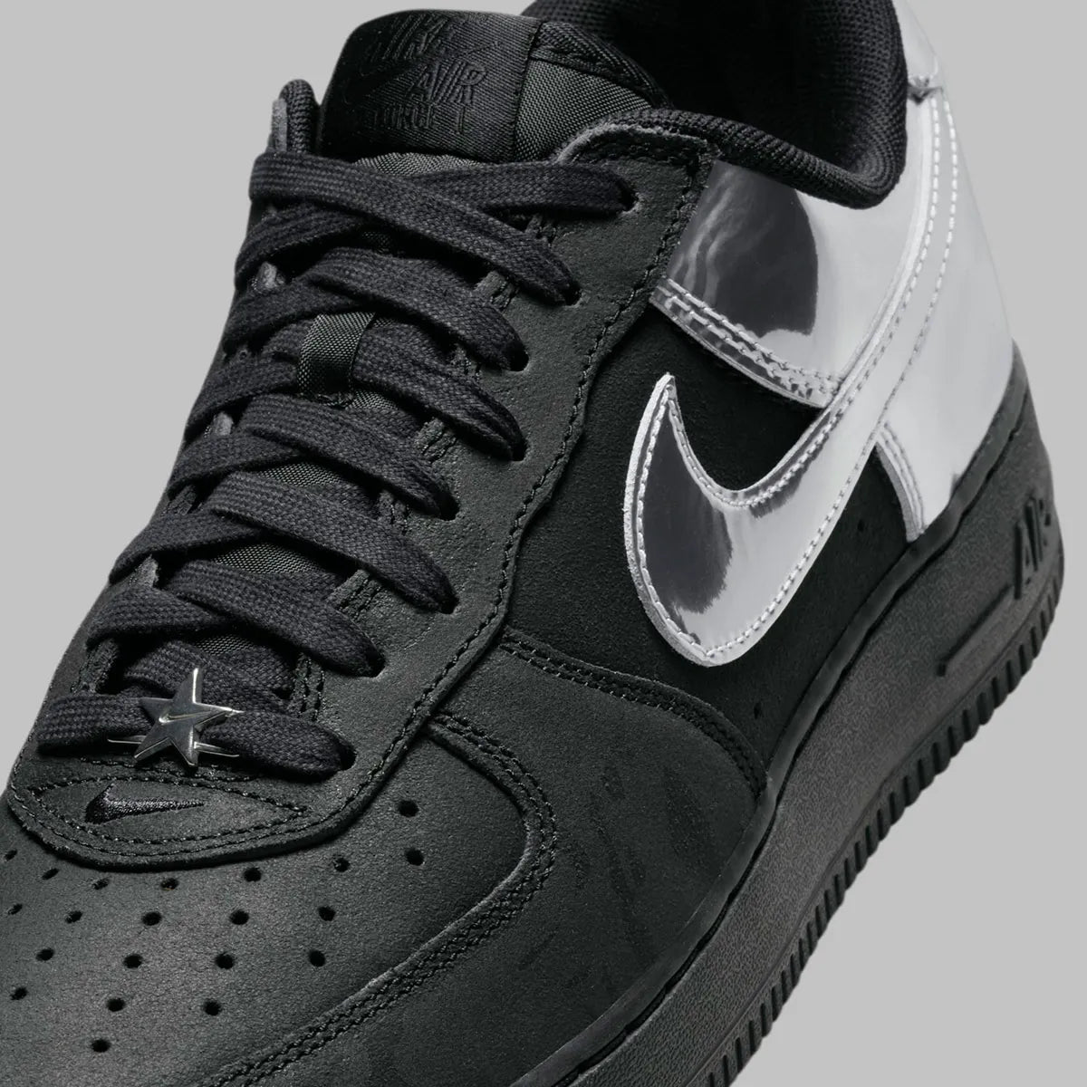 Nike Air Force 1 Low Retro All-Star (2025) brillant noir blanc 