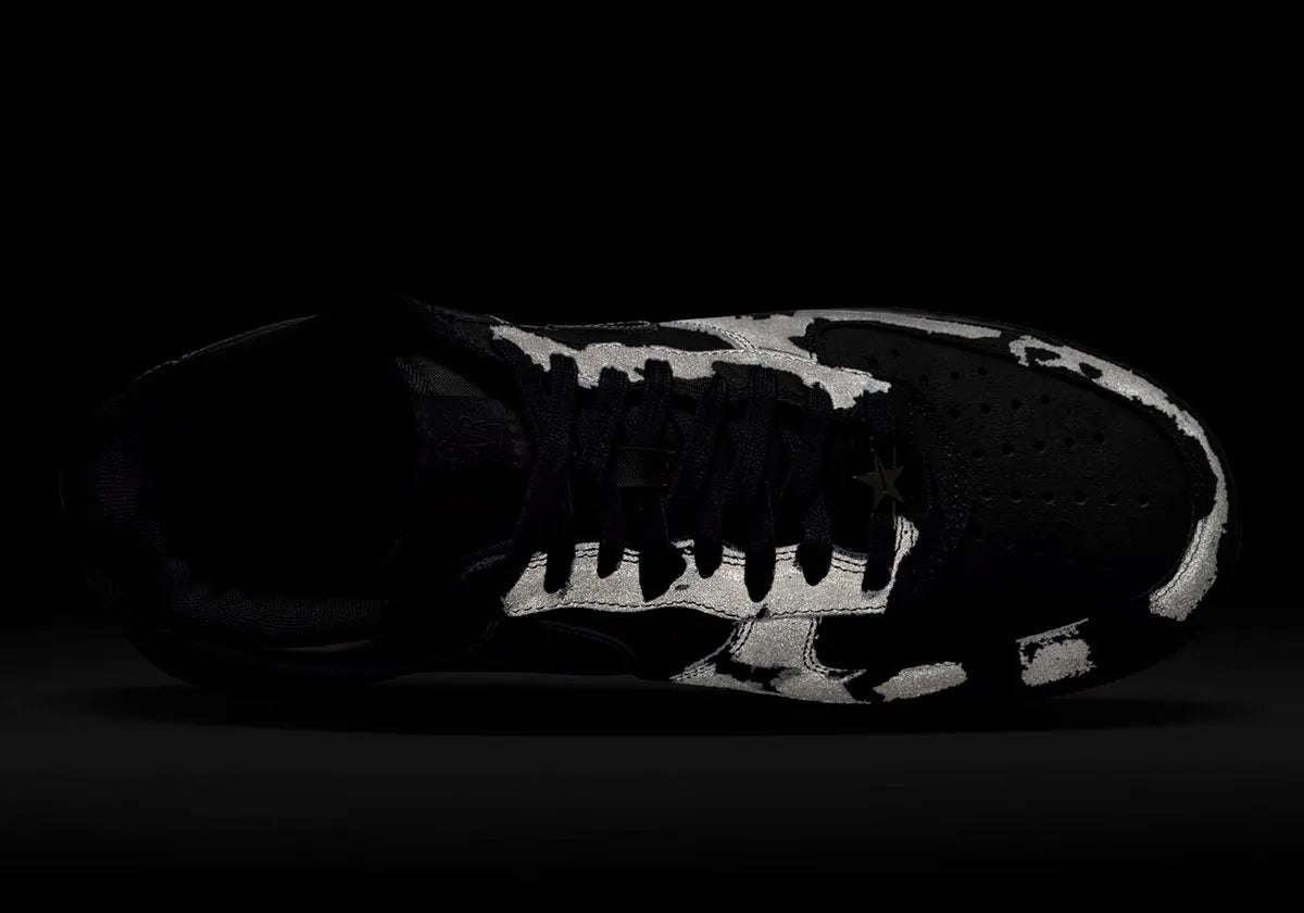 Nike Air Force 1 Low Retro All-Star (2025) brillant noir blanc 