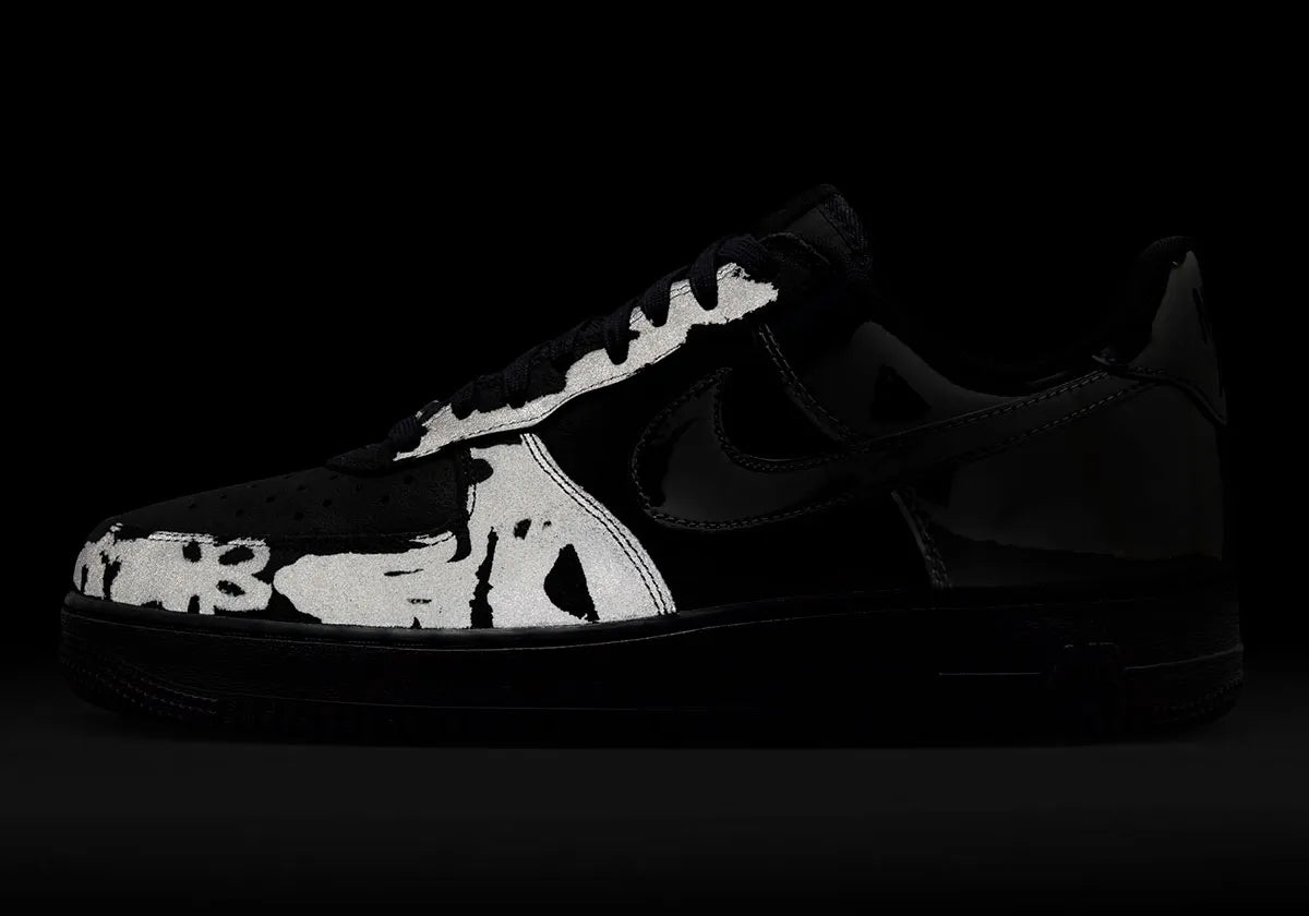 Nike Air Force 1 Low Retro All-Star (2025) brillant noir blanc 