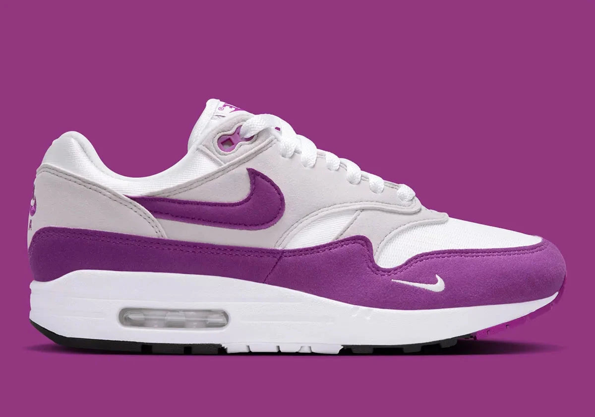 Nike Air Max 1 '87 Bold Berry violet blanc gris 