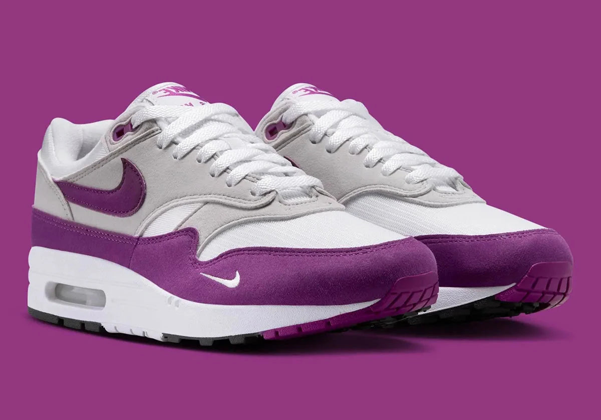 Nike Air Max 1 '87 Bold Berry violet blanc gris 