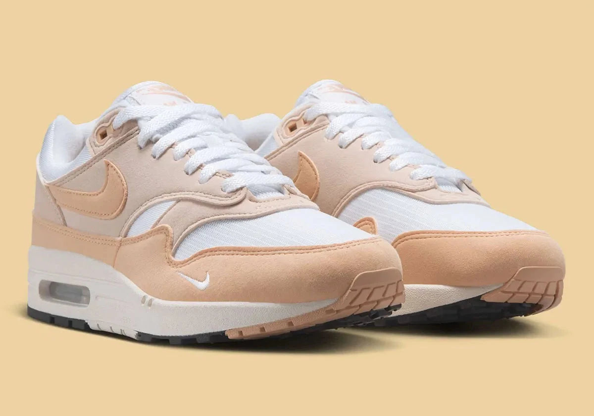 Nike Air Max 1 '87 Light Orewood Marron crème jaune orange blanc