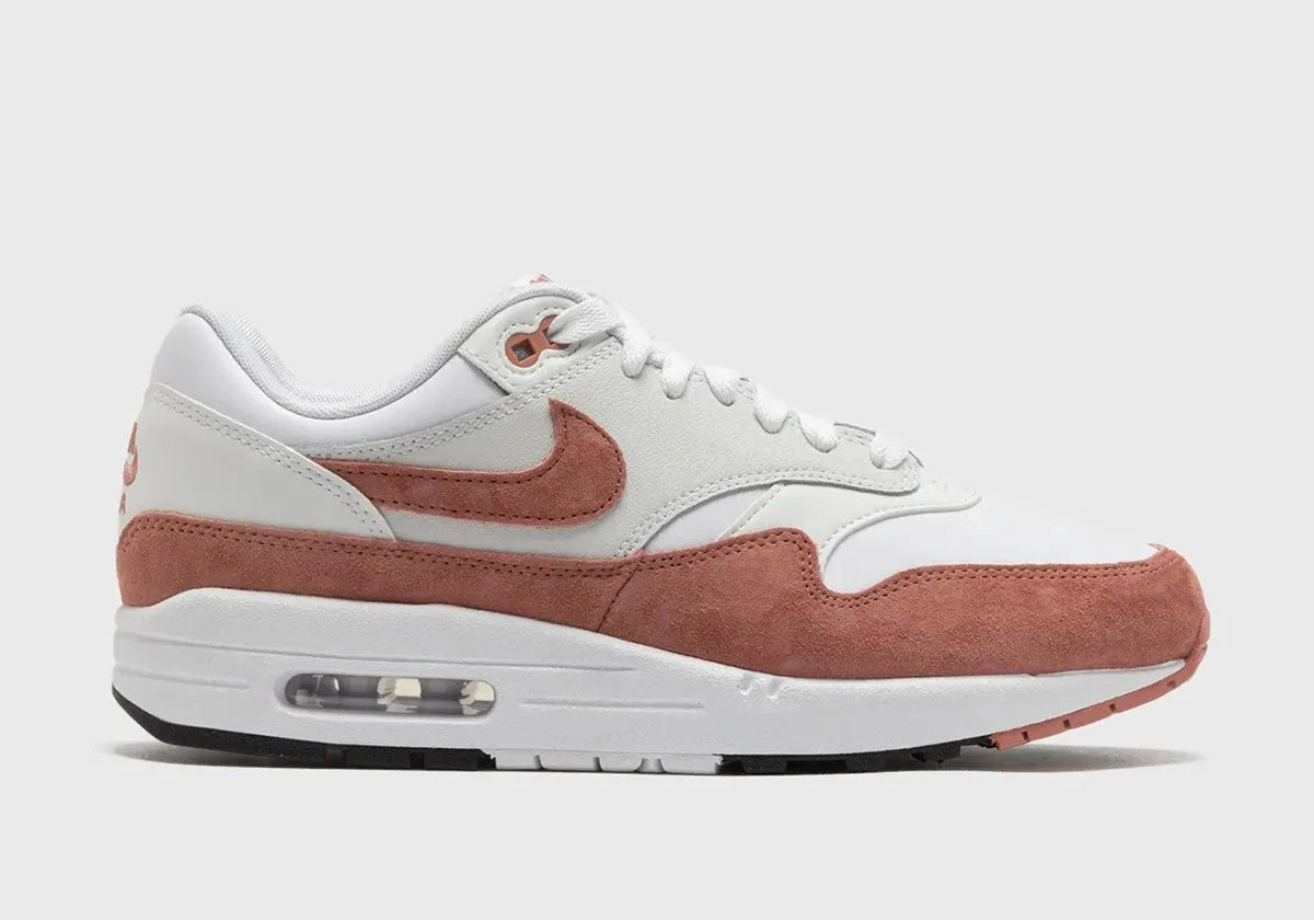 Nike Air Max 1 '87 White Canyon Pink marron blanc 