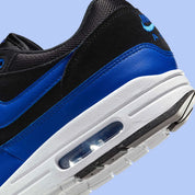 Nike Air Max 1 Essential Black Hyper Royal noir bleu blanc 