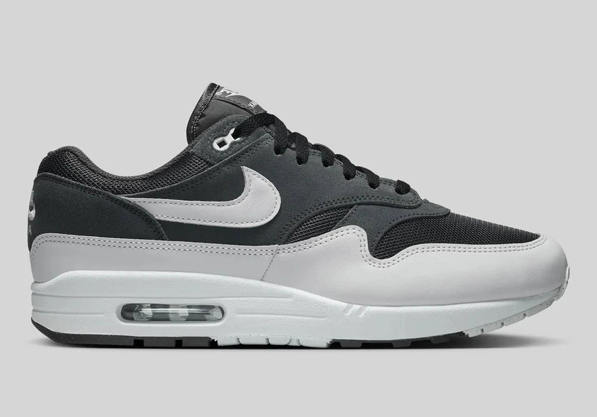 Nike Air Max 1 Essential Off Noir Vast Grey gris blanc sombre 