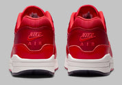 Nike Air Max 1 Gym Red Crimson rouge blanc vernis 