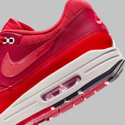 Nike Air Max 1 Gym Red Crimson rouge blanc vernis 