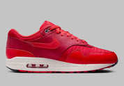 NNike Air Max 1 Gym Red Crimson rouge blanc vernis 