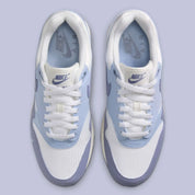 Chaussure de ville Nike Air Max 1 Light Armory Blue , semelle confortable , vue de haut