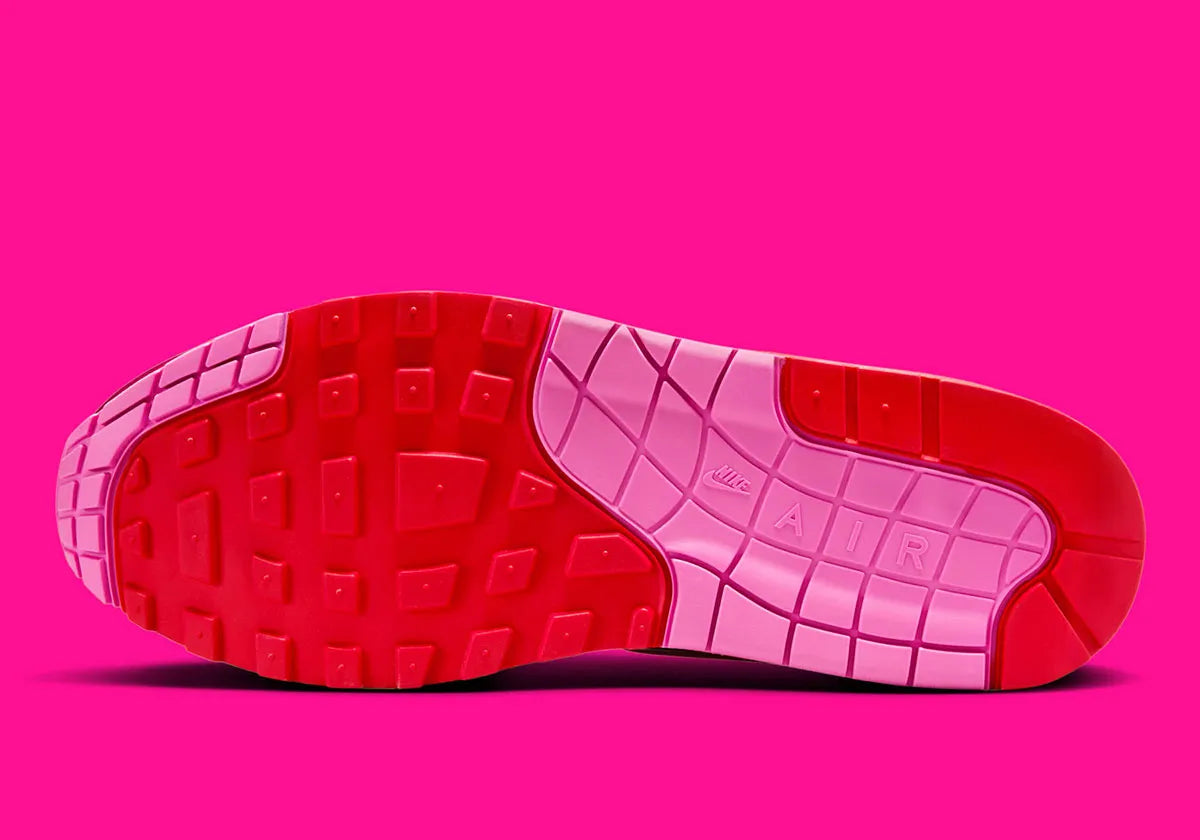 Nike Air Max 1 PRM Valentine's Day Playful Pink vernis rose rouge violet 