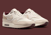 Nike Air Max 1 Sail Burgundy Crush crème blanc marron 