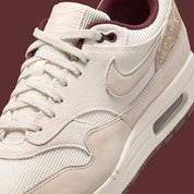 Nike Air Max 1 Sail Burgundy Crush crème blanc marron 