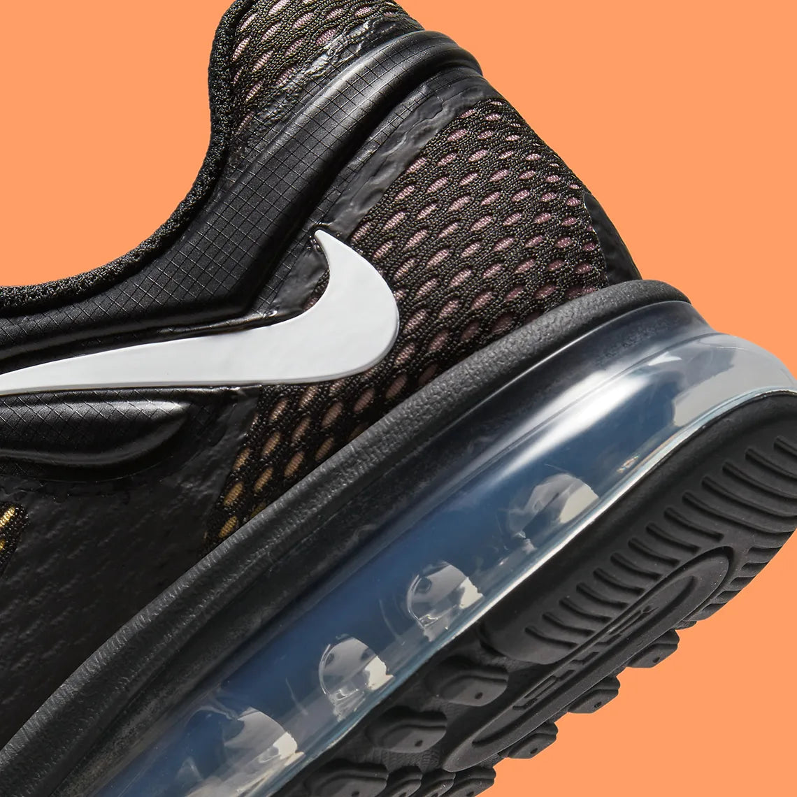 Nike Air Max 2013 Stussy Black jaune noir blanc bulle d'air 