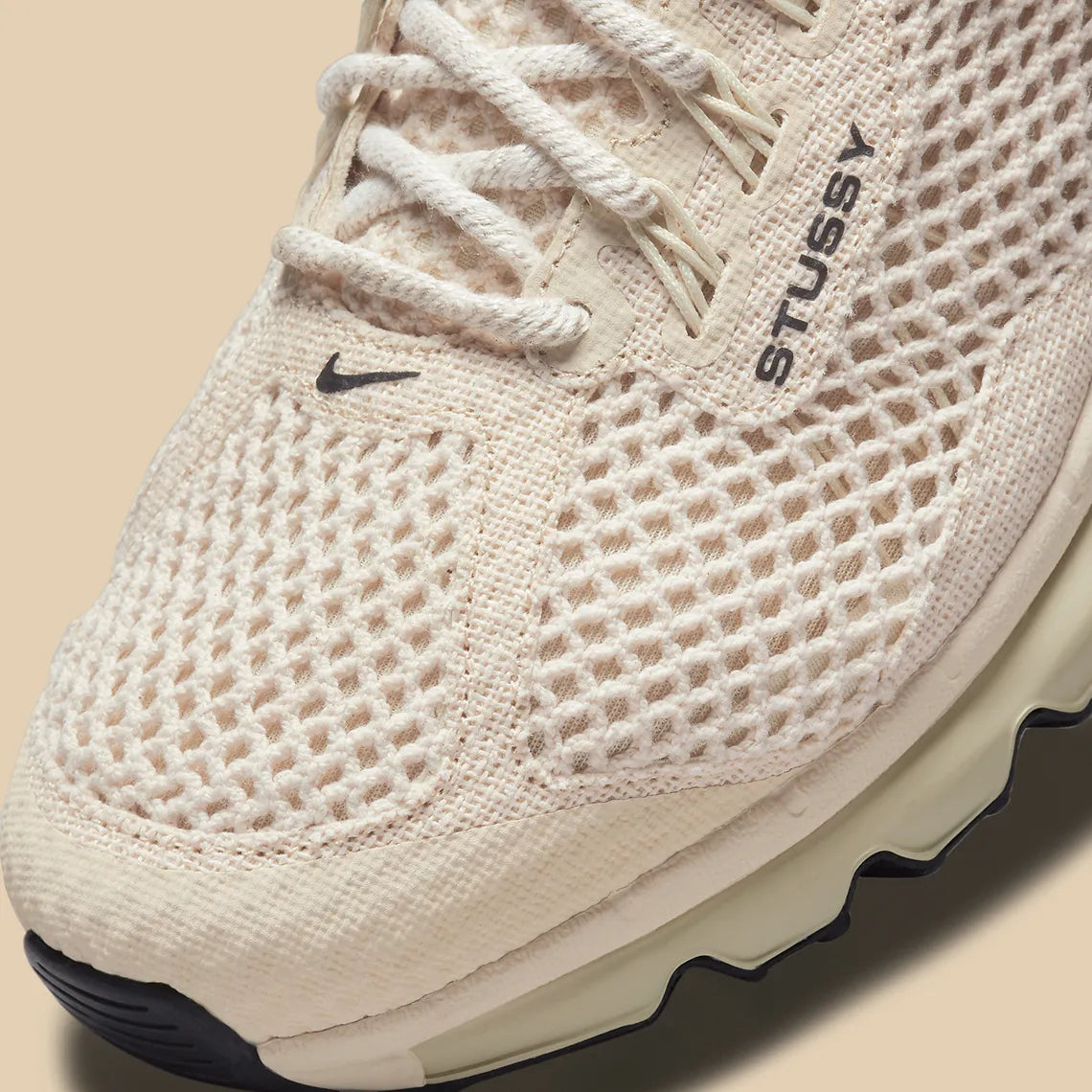 Nike Air Max 2013 Stussy Fossil beige noir sable pierre blanc