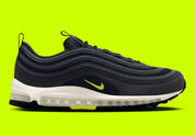 Nike Air Max 97 Black Cyber Noir Fluo blanc 