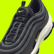 Nike Air Max 97 Black Cyber Noir Fluo blanc 