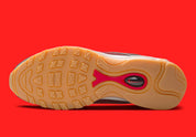 Nike Air Max 97 Black Team Scarlet rouge rose noir liseré