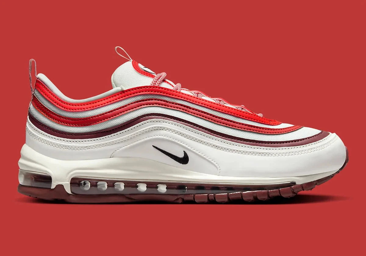 Nike Air Max 97 Dark Team Red rouge blanche dégradé bordeaux 