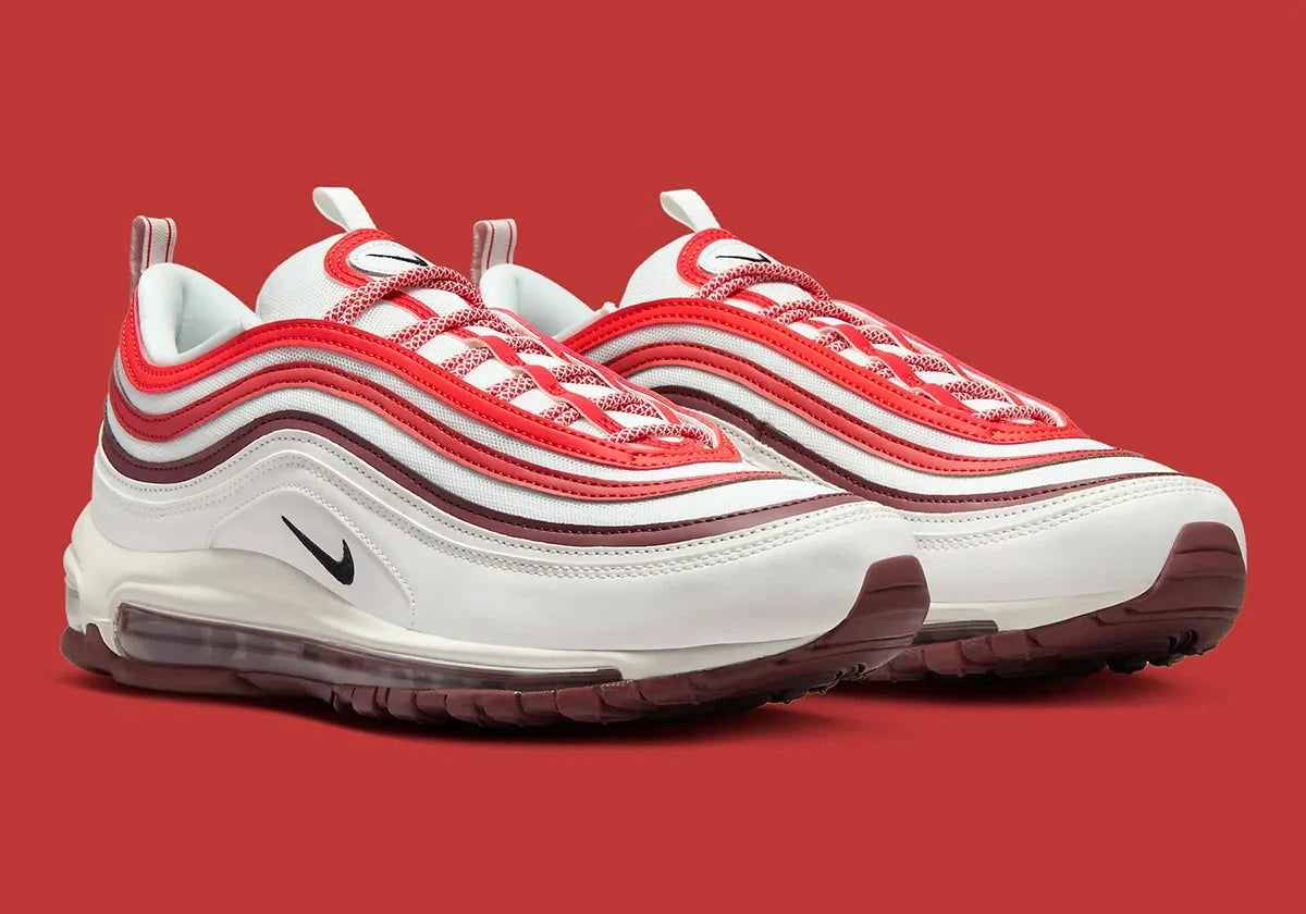 Nike Air Max 97 Dark Team Red rouge blanche dégradé bordeaux 