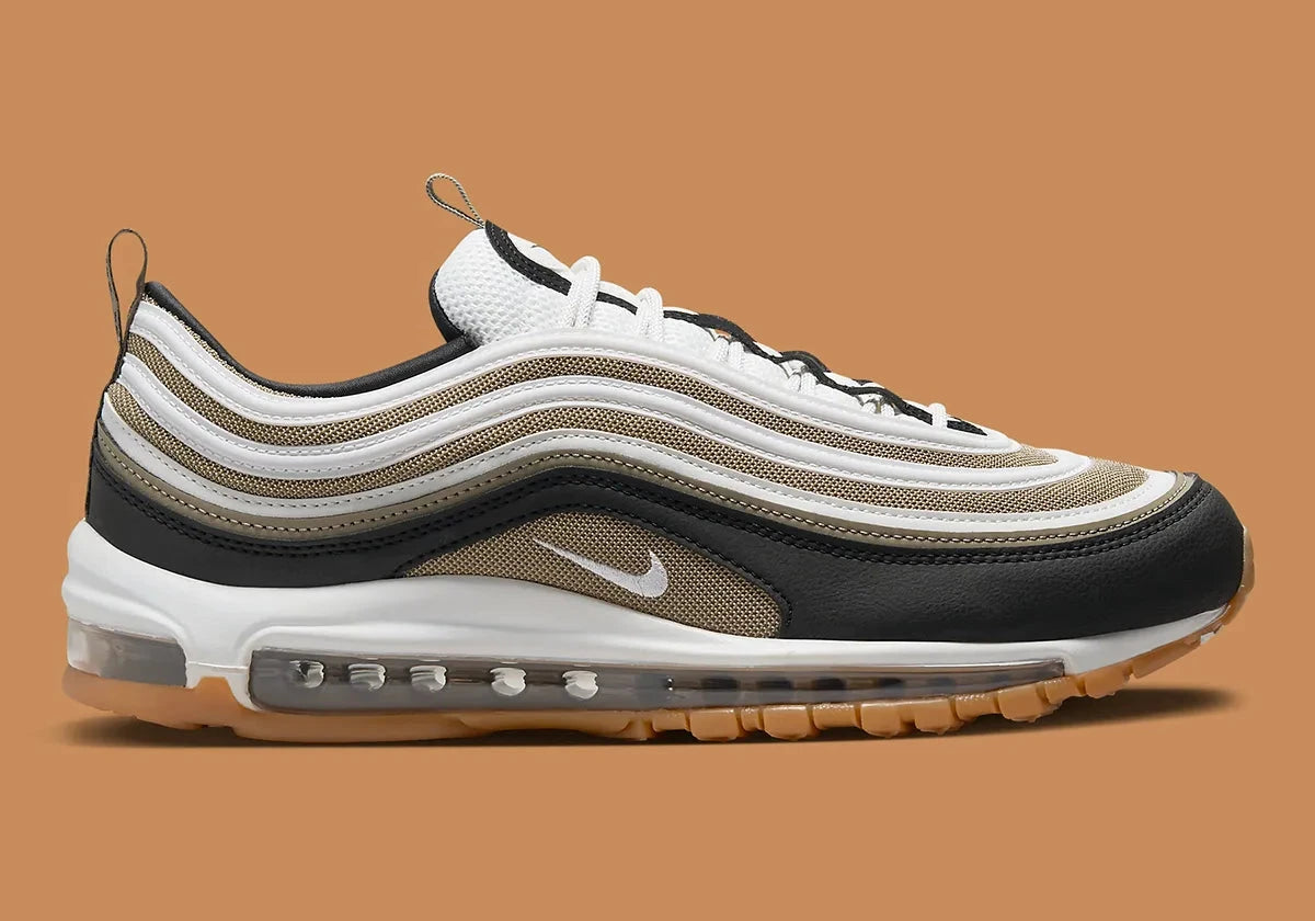 Nike Air Max 97 Neutral Olive Gum blanc marron gris kaki 
