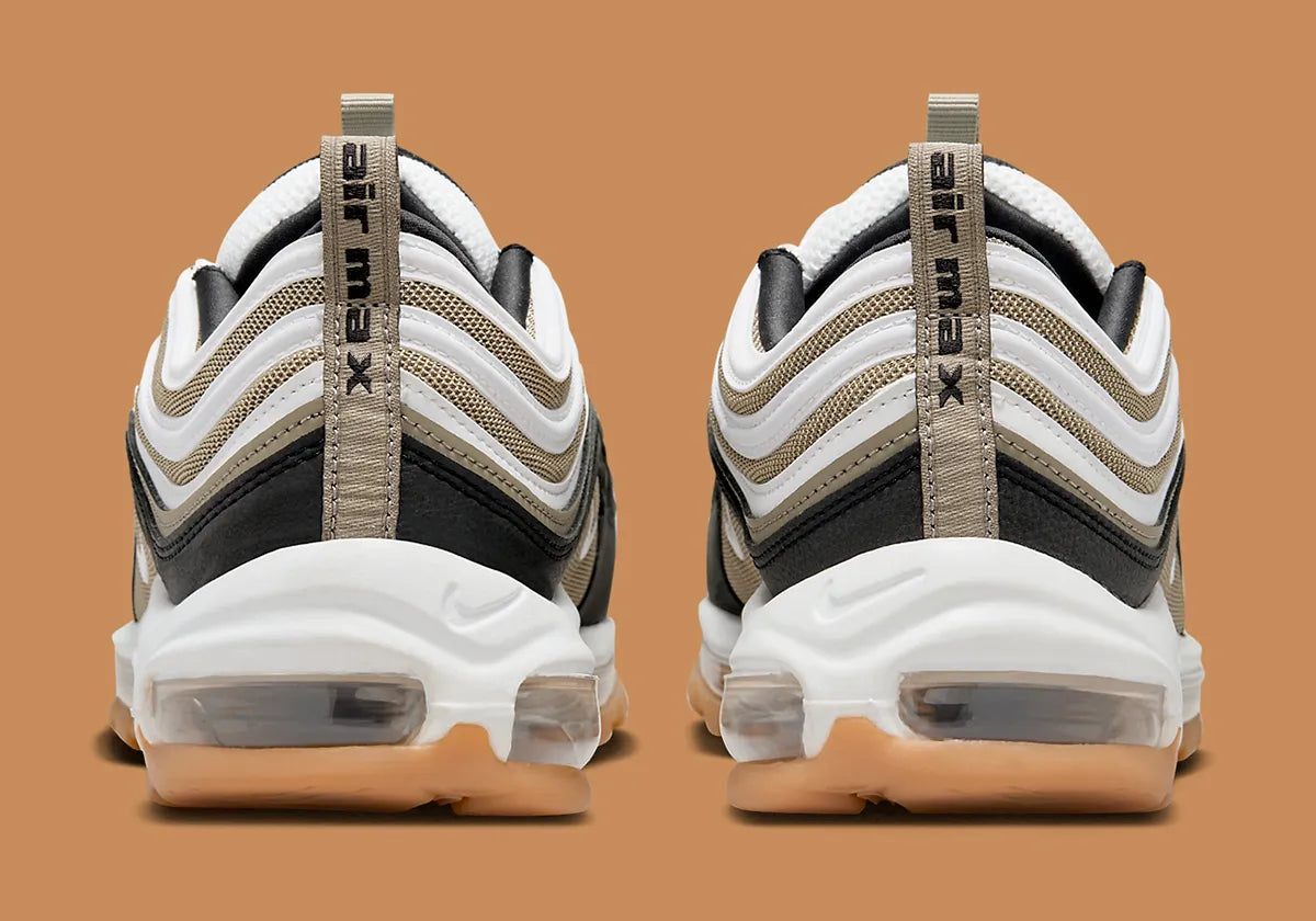 Nike Air Max 97 Neutral Olive Gum blanc marron gris kaki 