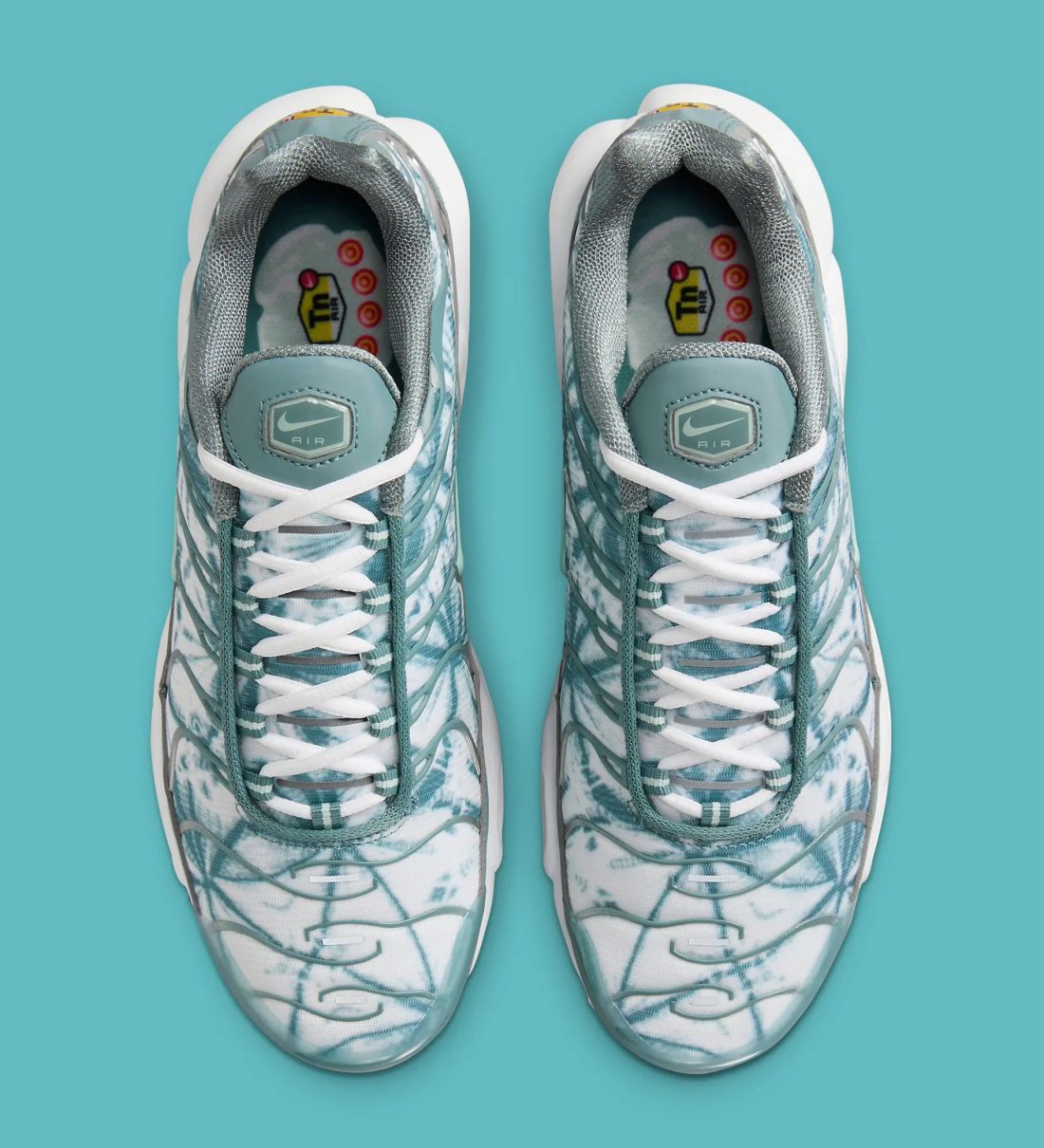 Nike Air Max Plus Origins Waterway Froid Glace Hiver flocon vert bleu blanc 