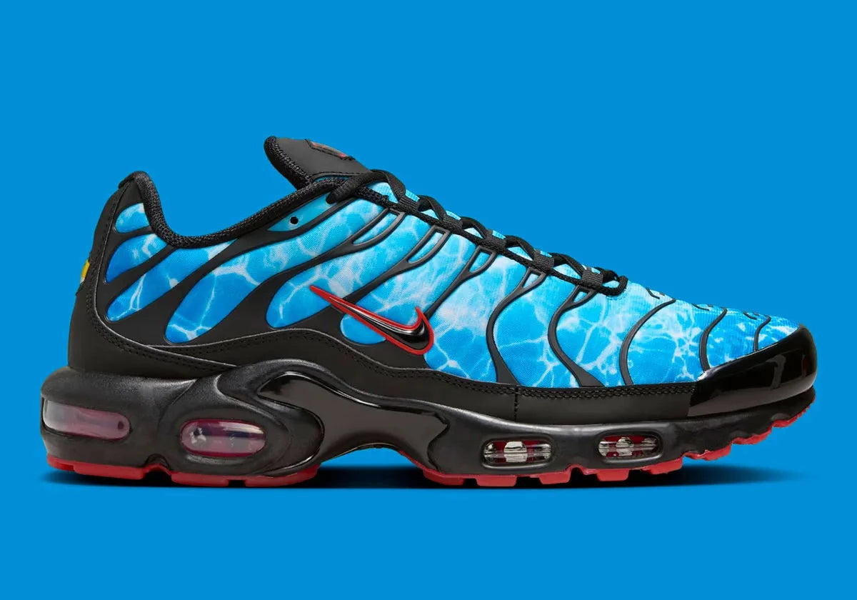 Nike Air Max Plus Shark Attack requin mer eau noir rouge tn