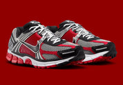 Nike Air Zoom Vomero 5 Metallic Silver University Red rouge argent blanc noir 