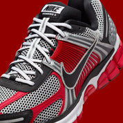 Nike Air Zoom Vomero 5 Metallic Silver University Red rouge argent blanc noir 