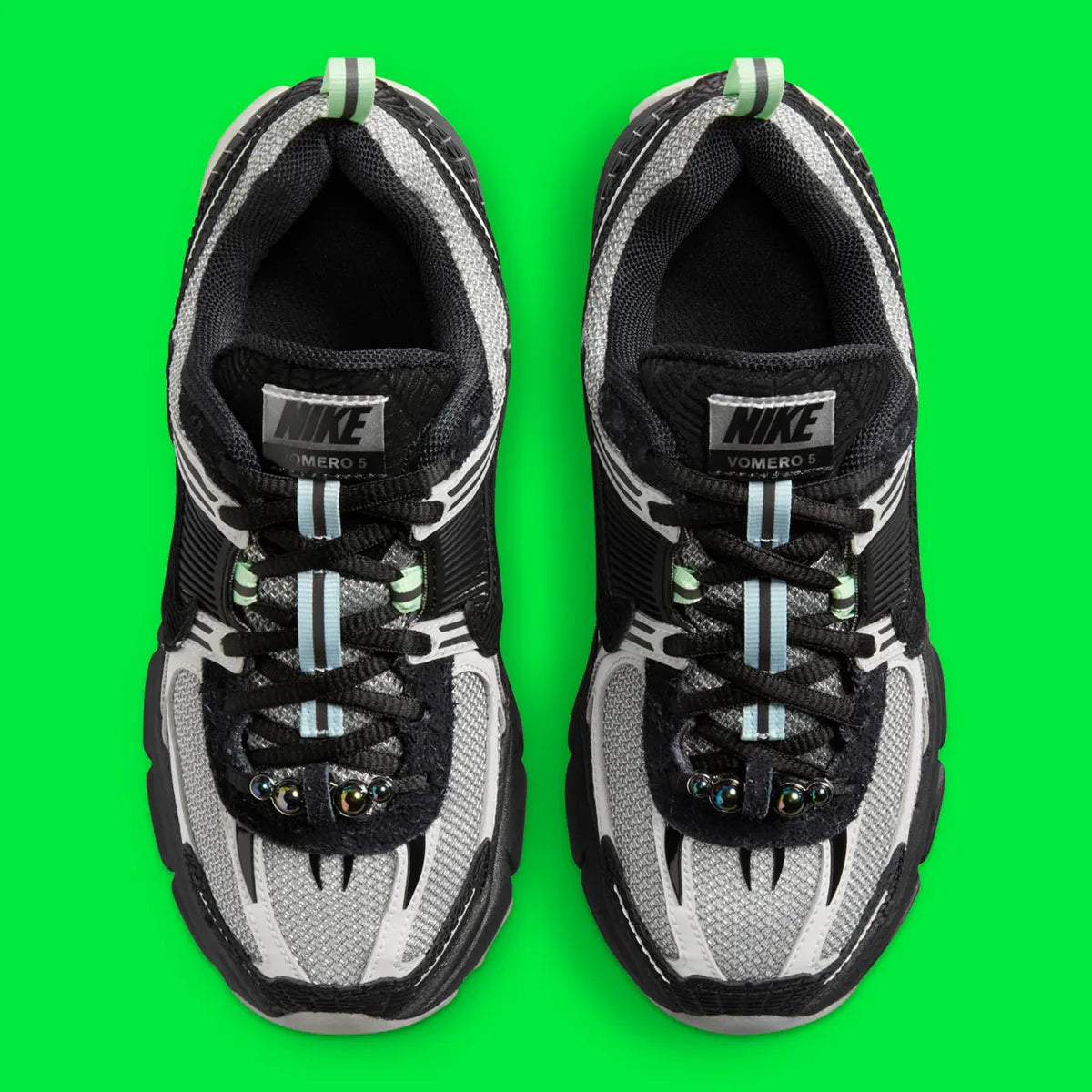 Nike Air Zoom Vomero 5 Spider noir gris blanc sombre