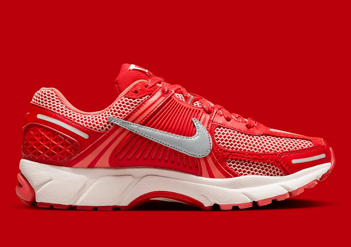 Nike Air Zoom Vomero 5 University Red blanc rouge argent