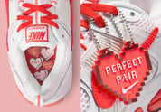 Nike Air Zoom Vomero 5 Valentine's Day blanc logo rouge rose coeur