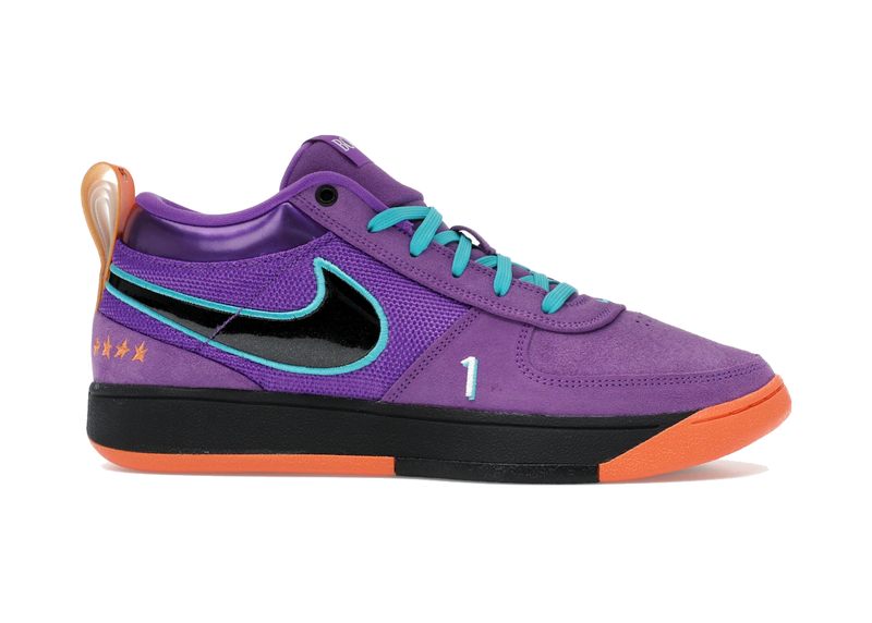 Découvrez la Nike Book 1 1995 All-Star, une chaussure de basketball à silhouette basse avec style rétro, amorti Zoom Air et semelle extérieure adhérente.